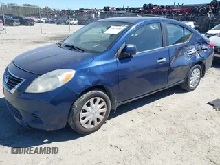 2012 Nissan Versa SV with VIN 3N1CN7AP7CL887870, listed as a IAAI auction lot 41839885 with 239,500 mi miles. Bid and sale history available at carsss.com. Image 2.