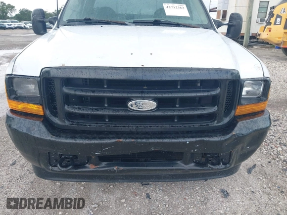 2001 Ford F-250 XL with VIN 3FTNX20L71MA26777, listed as a IAAI auction lot 42712362 with 318,429 mi miles and . Bid and sale history available at DreamBid. Image 6.