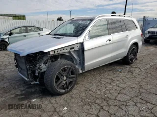 2015 Mercedes-Benz GL-Class GL 550 with VIN 4JGDF7DE7FA455957, listed as a Copart auction lot 39546504 with 132,568 mi miles. Bid and sale history available at carsss.com. Image 1.