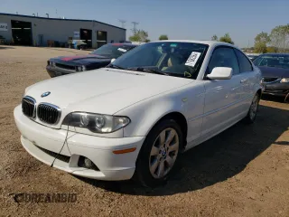 2006 BMW 3 Series 325Ci with VIN WBABD33446PL09027, listed as a Copart auction lot 71662564 with 168,122 mi miles and Salvage Title. Bid and sale history available at carsss.com. Image 1.