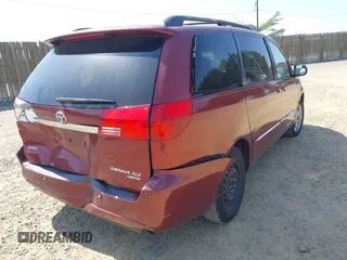 2004 Toyota Sienna XLE z VIN 5TDZA22C04S005175, wystawiony jako IAAI lot #42066920 z przebiegiem 240 854 mil mil oraz . Historia ofert i sprzedaży dostępna na DreamBid. Obrazek 4.