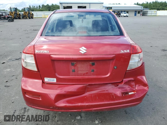 2012 Suzuki SX4 LE with VIN JS2YC5A34C6300079, listed as a Copart auction lot 68414434 with 111,661 mi miles and Salvage Title. Bid and sale history available at carsss.com. Image 6.