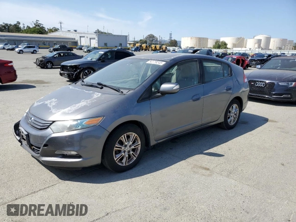2010 Honda Insight EX with VIN JHMZE2H7XAS021268, listed as a Copart auction lot 54179245 with 211,561 mi miles and Salvage Title. Bid and sale history available at DreamBid. Image 1.