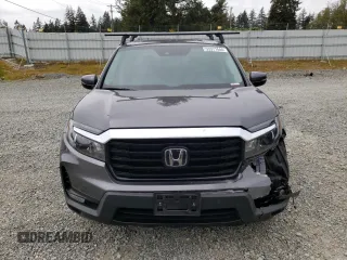 2021 Honda Ridgeline RTL-E with VIN 5FPYK3F71MB016967, listed as a Copart auction lot 53371544 with 34,382 mi miles and Salvage title. Bid and sale history available at DreamBid. Image 5.