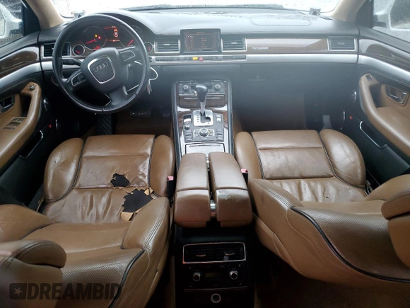 2009 Audi A8 4.2L with VIN WAUMV94E59N005253, listed as a Copart auction lot 70248424 with 154,305 mi miles and Salvage title. Bid and sale history available at DreamBid. Image 8.
