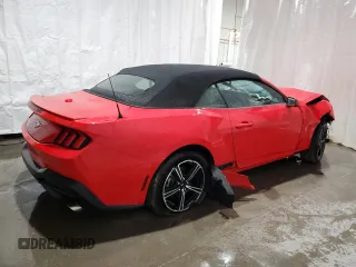 2025 Ford Mustang EcoBoost with VIN 1FAGP8UH8S5105888, listed as a Copart auction lot 50312035 with 0 mi miles and Clean Title. Bid and sale history available at carsss.com. Image 3.