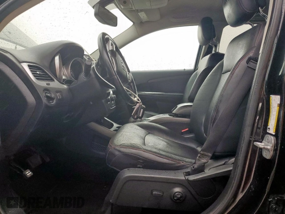 2013 Dodge Journey R/T with VIN 3C4PDCEG2DT500101, listed as a Copart auction lot 54759275 with 140,814 mi miles and Salvage title. Bid and sale history available at DreamBid. Image 7.