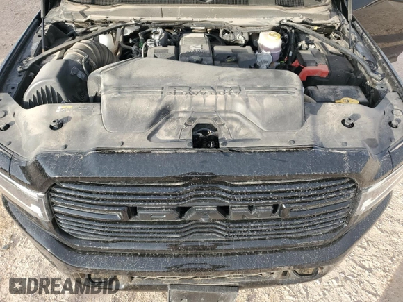 2024 Ram 3500 Laramie with VIN 3C63RRML9RG273322, listed as a Copart auction lot 80300584 with 10,026 mi miles and Salvage Title. Bid and sale history available at carsss.com. Image 12.