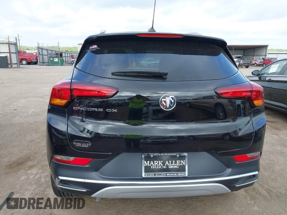2023 Buick Encore GX Essence with VIN KL4MMFSL0PB077301, listed as a IAAI auction lot 42061187 with 4,178 mi miles and . Bid and sale history available at DreamBid. Image 16.
