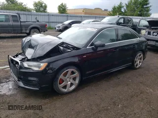 2016 Audi A3 2.0T Premium Plus with VIN WAUJ8GFF8G1009290, listed as a Copart auction lot 55918633 with 84,046 mi miles. Bid and sale history available at carsss.com. Image 1.