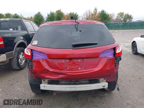 2018 Chevrolet Equinox LT with VIN 2GNAXSEV1J6275005, listed as a IAAI auction lot 40781380 with 112,664 mi miles. Bid and sale history available at carsss.com. Image 17.