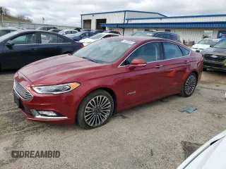 2018 Ford Fusion Hybrid Titanium with VIN 3FA6P0RU6JR177624, listed as a Copart auction lot 54309355 with 105,299 mi miles and Clean Title. Bid and sale history available at carsss.com. Image 1.