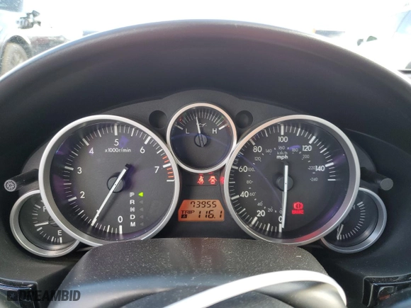 2006 Mazda MX-5 Miata Touring with VIN JM1NC25F260116122, listed as a Copart auction lot 80797644 with NaN miles and Salvage Title. Bid and sale history available at carsss.com. Image 9.