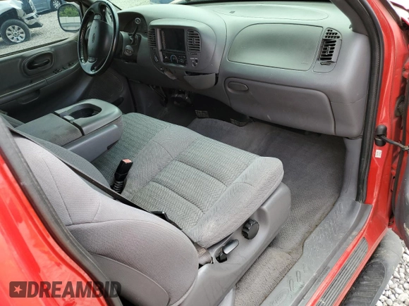 2002 Ford F-150 XL with VIN 1FTRX18L42KA94155, listed as a Copart auction lot 56488635 with Not provided miles and Salvage title. Bid and sale history available at DreamBid. Image 8.