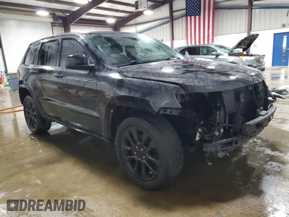 2018 Jeep Grand Cherokee Laredo E with VIN 1C4RJFAG9JC390597, listed as a Copart auction lot 61178955 with 78,363 mi miles and Salvage title. Bid and sale history available at DreamBid. Image 4.
