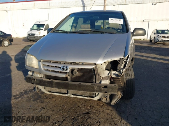 2001 Toyota Sienna CE with VIN 4T3ZF19C31U370820, listed as a IAAI auction lot 41244099 with 166,674 mi miles. Bid and sale history available at carsss.com. Image 6.