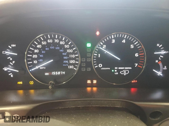 2006 Lexus LX 470 z VIN JTJHT00W464009295, wystawiony jako Copart lot #56724525 z przebiegiem 155 874 mil mil oraz Szkoda całkowita • Salvage title. Historia ofert i sprzedaży dostępna na DreamBid. Obrazek 9.