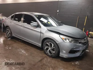 2016 Honda Accord LX with VIN 1HGCR2F30GA179260, listed as a IAAI auction lot 41662887 with 114,023 mi miles and . Bid and sale history available at DreamBid. Image 1.
