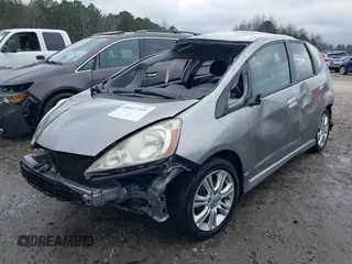 2010 Honda Fit Sport with VIN JHMGE8H46AS000949, listed as a IAAI auction lot 41417321 with 96,259 mi miles. Bid and sale history available at carsss.com. Image 2.