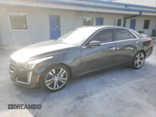 2014 Cadillac CTS Vsport Premium RWD with VIN 1G6AV5S80E0171279, listed as a Copart auction lot 63759434 with 129,154 mi miles and Salvage Title. Bid and sale history available at carsss.com. Image 1.