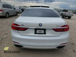 2016 BMW 7 Series 750i xDrive with VIN WBA7F2C56GG418433, listed as a Copart auction lot 56247895 with Not Provided miles and Clean Title. Bid and sale history available at DreamBid. Image 6.