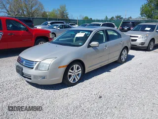 2009 Ford Fusion SEL with VIN 3FAHP08Z99R105267, listed as a IAAI auction lot 42026559 with 80,639 mi miles. Bid and sale history available at carsss.com. Image 2.