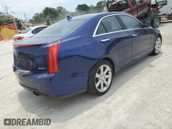 2013 Cadillac ATS z VIN 1G6AA5RX6D0170967, wystawiony jako Copart lot #58327225 z przebiegiem 142 029 mil mil oraz Czysty tytuł • Clean title. Historia ofert i sprzedaży dostępna na DreamBid. Obrazek 3.