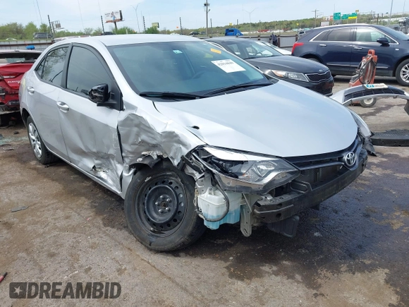 2016 Toyota Corolla L with VIN 5YFBURHE8GP540861, listed as a IAAI auction lot 42034849 with 37,443 mi miles and . Bid and sale history available at DreamBid. Image 1.