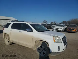 2012 GMC Terrain SLT-2 with VIN 2GKFLXE50C6348881, listed as a Copart auction lot 47564445 with 222,105 mi miles and Salvage Title. Bid and sale history available at carsss.com. Image 4.