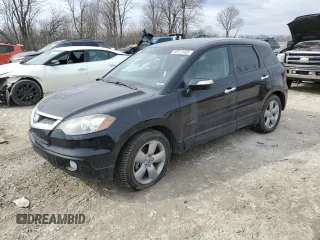 2007 Acura RDX Tech Pkg with VIN 5J8TB18577A010916, listed as a Copart auction lot 46912495 with 166,484 mi miles and Salvage Title. Bid and sale history available at carsss.com. Image 1.
