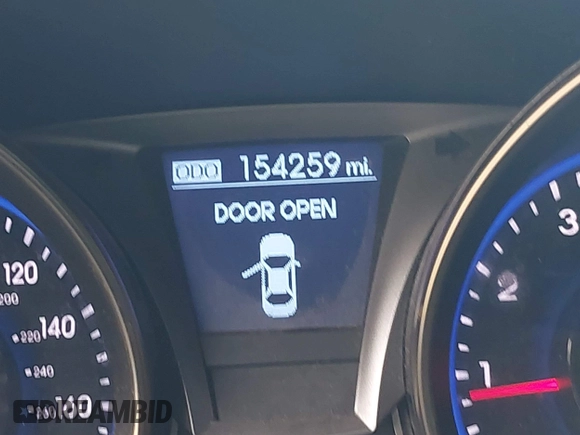 2016 Hyundai Genesis Coupe 3.8L Base with VIN KMHHT6KJ1GU134260, listed as a IAAI auction lot 41948319 with 154,259 mi miles. Bid and sale history available at carsss.com. Image 16.