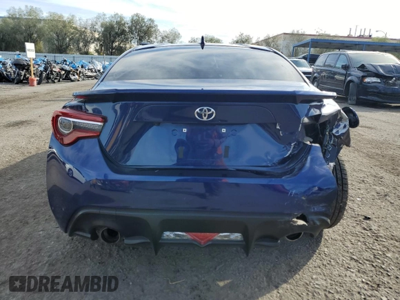 2017 Toyota 86 with VIN JF1ZNAA11H8701770, listed as a Copart auction lot 76038934 with 37,909 mi miles and Salvage Title. Bid and sale history available at carsss.com. Image 6.