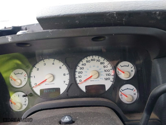 2002 Dodge Ram 1500 with VIN 1D7HA18N82S685433, listed as a IAAI auction lot 41934616 with 264,963 mi miles. Bid and sale history available at carsss.com. Image 7.