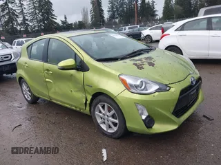 2015 Toyota Prius One with VIN JTDKDTB32F1087117, listed as a IAAI auction lot 41594117 with Not Provided miles and . Bid and sale history available at carsss.com. Image 1.