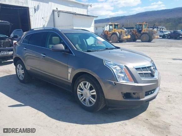 2012 Cadillac SRX Luxury Collection with VIN 3GYFNDE36CS542006, listed as a IAAI auction lot 41976675 with 137,418 mi miles. Bid and sale history available at carsss.com. Image 1.
