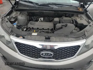 2011 Kia Sorento LX with VIN 5XYKTCA13BG168687, listed as a Copart auction lot 49266065 with 125,786 mi miles and Salvage Title. Bid and sale history available at DreamBid. Image 14.