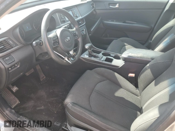 2017 Kia Optima LX with VIN 5XXGT4L36HG139045, listed as a Copart auction lot 47464285 with 191,626 mi miles and Salvage Title. Bid and sale history available at carsss.com. Image 7.