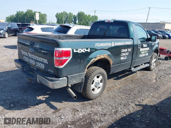 2014 Ford F-150 XL with VIN 1FTNF1EF6EKE05301, listed as a IAAI auction lot 42849197 with 99,421 mi miles and . Bid and sale history available at DreamBid. Image 4.