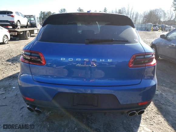 2015 Porsche Macan S with VIN WP1AB2A51FLB73942, listed as a Copart auction lot 88492235 with 90,273 mi miles and Salvage Title. Bid and sale history available at carsss.com. Image 6.