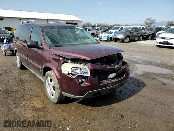 2007 Chevrolet Uplander 3LT with VIN 1GNDV33107D113238, listed as a Copart auction lot 51501155 with 151,452 mi miles and Salvage Title. Bid and sale history available at DreamBid. Image 12.
