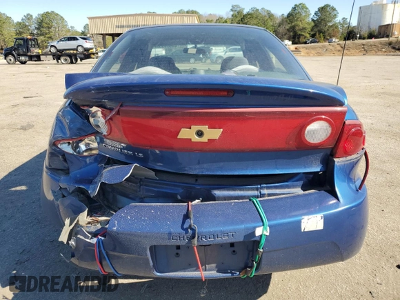 2005 Chevrolet Cavalier LS with VIN 1G1JF52F557192217, listed as a Copart auction lot 44509355 with 142,089 mi miles and Salvage Title. Bid and sale history available at DreamBid. Image 6.