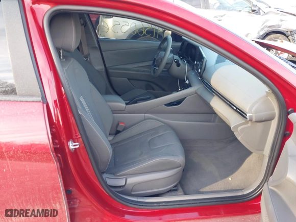 2023 Hyundai Elantra SEL with VIN KMHLM4AG1PU416433, listed as a IAAI auction lot 41360556 with 33,812 mi miles. Bid and sale history available at carsss.com. Image 5.