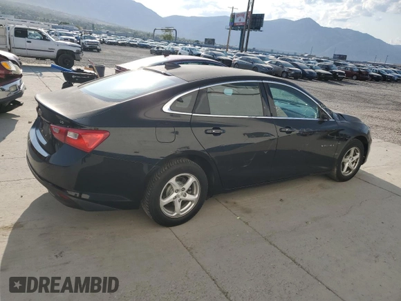 2016 Chevrolet Malibu LS с VIN 1G1ZB5ST9GF201949, выставлен на аукционе Copart как лот 59154395 с пробегом 166 083 миль миль и Списание • Salvage title. История ставок и продаж доступна на DreamBid. Изображение 3.