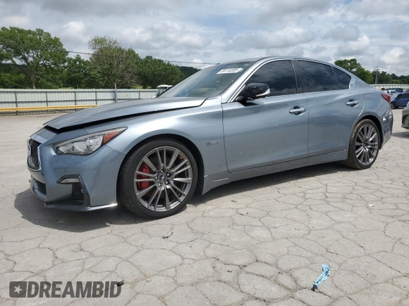 2018 Infiniti Q50 Red Sport 400 с VIN JN1FV7AP8JM460374, выставлен на аукционе Copart как лот 59115205 с пробегом 174 977 миль миль и Чистый • Clean title. История ставок и продаж доступна на DreamBid. Изображение 1.