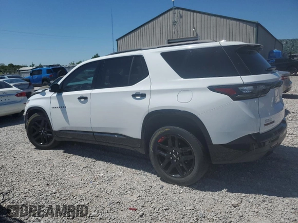 2020 Chevrolet Traverse Premier with VIN 1GNERKKW9LJ115307, listed as a Copart auction lot 55606225 with 70,847 mi miles and Salvage title. Bid and sale history available at DreamBid. Image 2.