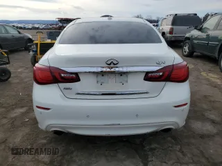 2015 Infiniti Q70 with VIN JN1BY1AR0FM561260, listed as a Copart auction lot 46496955 with 69,792 mi miles and Salvage title. Bid and sale history available at DreamBid. Image 6.