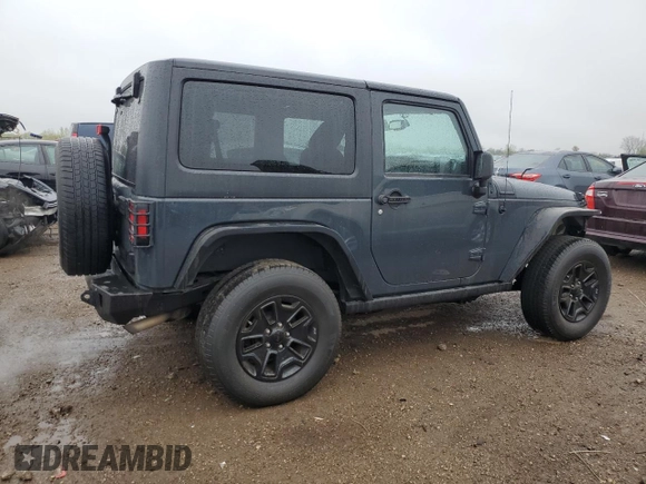 2017 Jeep Wrangler Sport with VIN 1C4AJWAGXHL602088, listed as a Copart auction lot 55243955 with 101,963 mi miles and Clean Title. Bid and sale history available at DreamBid. Image 3.