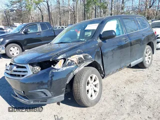 2013 Toyota Highlander with VIN 5TDZA3EH8DS046618, listed as a IAAI auction lot 41223251 with 148,568 mi miles and . Bid and sale history available at DreamBid. Image 22.