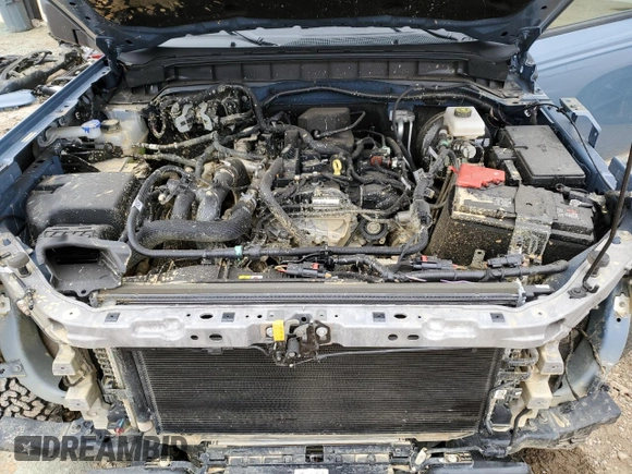 2023 Ford Bronco with VIN 1FMEE5DH6PLC15360, listed as a Copart auction lot 87738305 with 3,389 mi miles and Salvage Title. Bid and sale history available at DreamBid. Image 12.