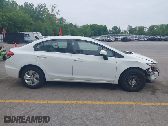 2013 Honda Civic LX z VIN 19XFB2F59DE096842, wystawiony jako IAAI lot #42298519 z przebiegiem 350 507 mil mil oraz . Historia ofert i sprzedaży dostępna na DreamBid. Obrazek 14.